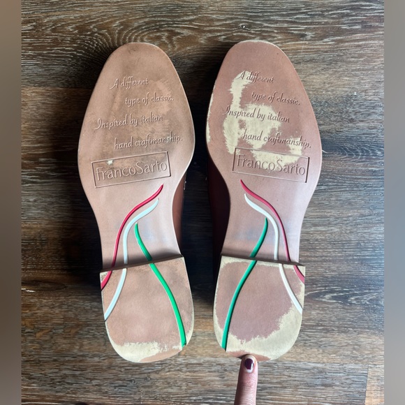 Brown loafers, Franco Sarto - Picture 6 of 9